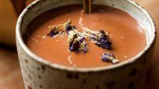 Tahini hot chocolate