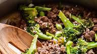 Teriyaki Ground Beef and Broccoli