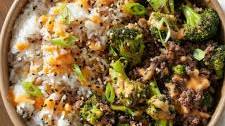 Teriyaki Ground Beef and Broccoli