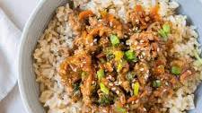 Teriyaki Turkey Rice Bowl