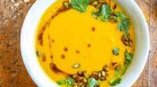 Thai-Inspired Carrot and Butternut Squash Soup