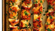 The Juiciest Grilled Chicken Kabobs