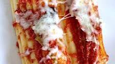 Three Cheese Stuffed Manicotti