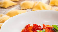 Three cheese ravioli