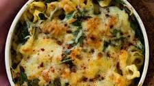 Tortellini Casserole with Spinach (Tortellini al Forno)