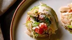 Tostadas de cueritos (pickled pork skin tostadas)