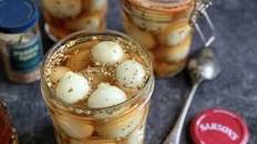 Traditional Homemade Pickled Onions