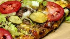 True Cheeseburger Pizza