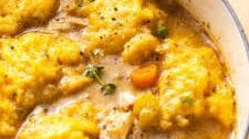 Turkey Soup with Sweet Potato Dumplings