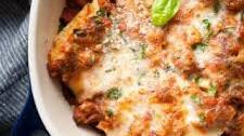 Turkey Spinach Lasagna Roll Ups