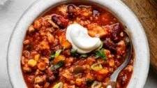 Turkey Sweet Potato Chili