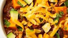Turkey Sweet Potato Chili