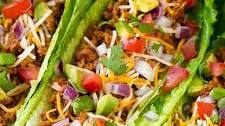 Turkey Taco Lettuce Wraps