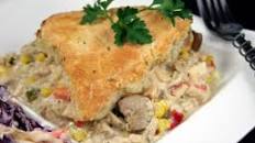 Turkey/Chicken Pot Pie With Herbed Dumpling Crust