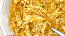 {VIDEO} 5-Ingredient Slow Cooker/Instant Pot Spicy Honey Mustard Chicken (Paleo)