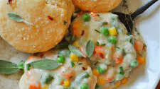 Vegan Biscuits and Pot Pie Gravy