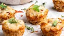 Vegan Cauliflower Pizza Bites