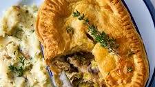 Vegan Chicken, Mushroom & Leek Pies