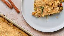 Vegan Chickpea Pot Pie with Biscuit Topping