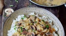 Vegan Mushroom Stroganoff