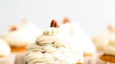 Vegan Pumpkin Cupcakes with Maple Pecan Frosting