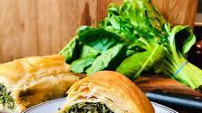 Vegan Spinach and Feta Strudel