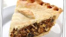 Vegan Tourtiere (vegan meat pie)