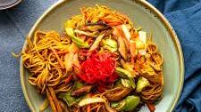 Vegan Yakisoba (Japanese Stir-fry Noodles)