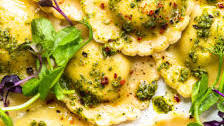 Vegan gluten-free ravioli