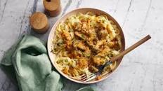 Vegan mushroom stroganoff