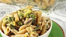 Vegetable Filled Macaroni and Cheese