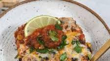 Vegetarian Black Bean Quinoa Casserole