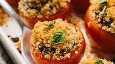 Vegetarian Quinoa Stuffed Tomatoes
