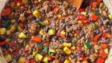Veggie-Packed Turkey Chili with Black Beans