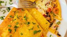 Veggie Stuffed Omlete