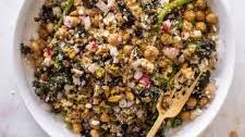 Warm Spring Quinoa Salad