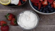 Whipped Coconut Cream and Berries