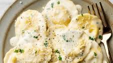 White Wine Cream Sauce for Ravioli
