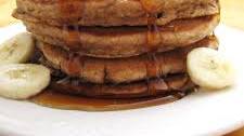 Whole Wheat, Oatmeal, and Banana Pancakes