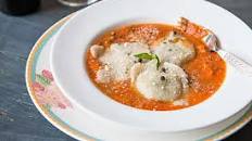Whole Wheat Spinach Ricotta Ravioli In Creamy Tomato Basil Sauce Recipe