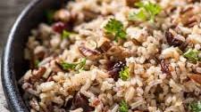 Wild Rice Pilaf with Cranberries and Pecans