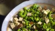 Woks of Life Edamame, Tofu and Pickled Mustard Greens