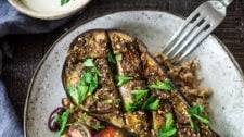 Zaatar Roasted Eggplant