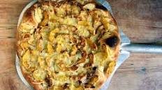 Acorn Squash and Apple Pizza