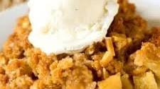 Almond-Apple Crisp