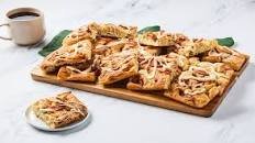 Apple-Cinnamon Focaccia with Pecans & Maple Glaze