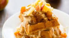 Apple Pie Waffles