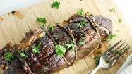 Apple Walnut Stuffed Tenderloin