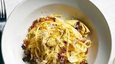 Artichoke carbonara