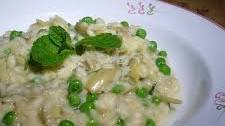Artichoke, Pea and Mint Risotto
